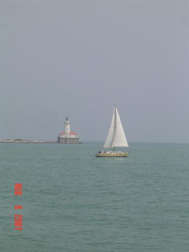 DSC01296 Lighthouse off of Navy Pier.
